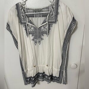 World Market cotton blouse